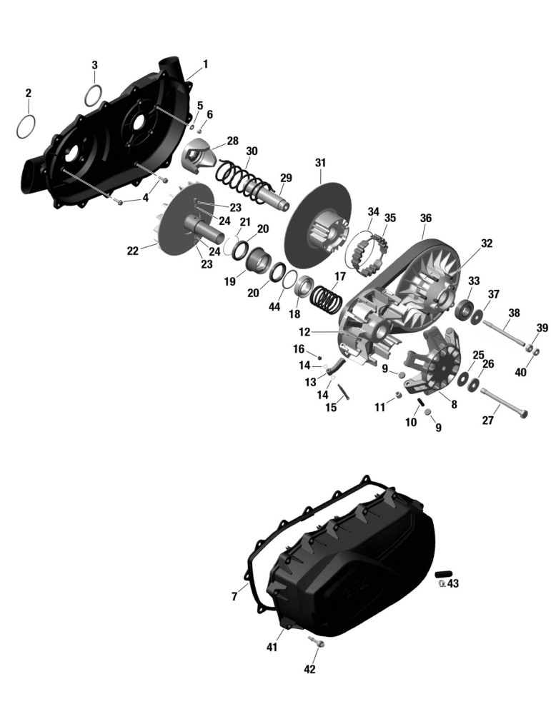 CENTRIFUGAL LEVER KIT – 420248605