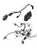 SPARK PLUG CABLE, 600 MM, PTO SIDE – 420464162