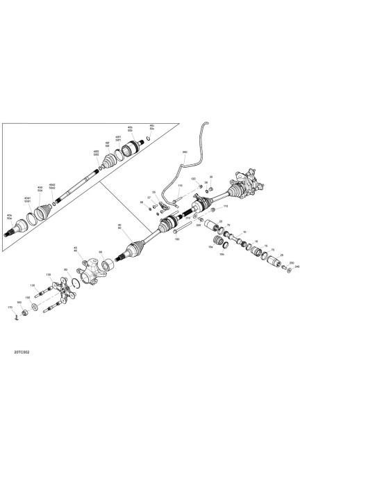 LH JOINT CV – 705402241