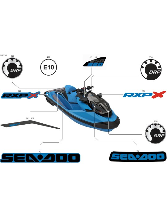 DECAL ROTAX REAR LEFT – 219906831