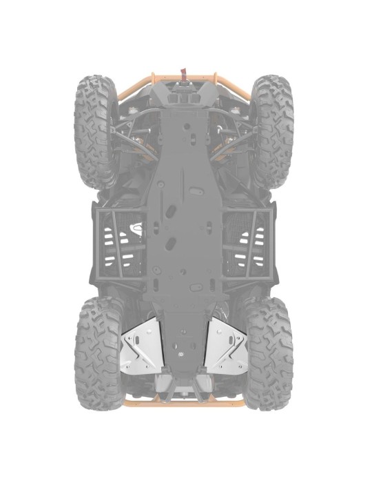 GUARD_SUSPENSION ARM REAR KIT – Can-Am Outlander Rear Aluminum A-Arm Protectors – 715009215