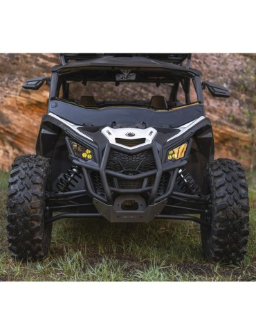 BLACK FRONT BUMPER KIT – Can-Am Maverick X3 Front Pre-Runner Bumper Black – 715002878