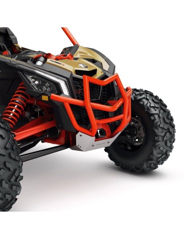 RED FRONT BUMPER KIT – Can-Am Maverick X3 Front Pre-Runner Bumper Red – 715003433