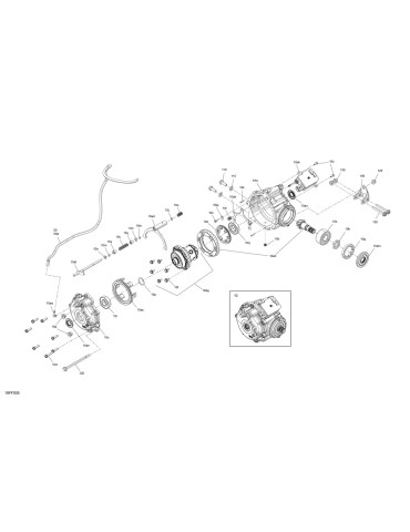 DIFFERENTIAL F ASSY – 705403883