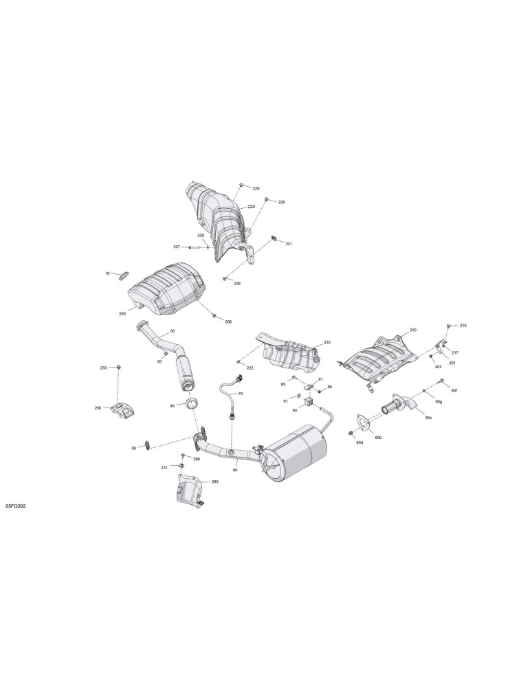 MUFFLER_EXHAUST ASSY – 707602965
