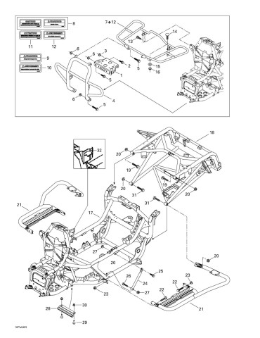 CHASSIS RALLON.*CHASSIS EXT. – 705200567