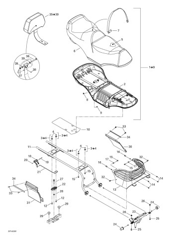 SIEGE ASSEMBLE *SEAT ASSEMBLY – 708000165
