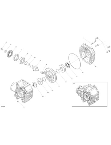 FINAL DRIVE UNIT KIT – 703501019