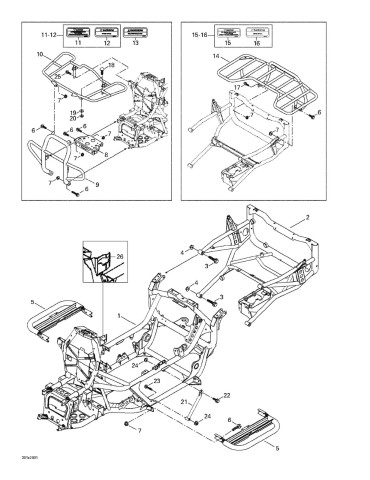 CHASSIS RALLON.*CHASSIS EXT. – 705200002