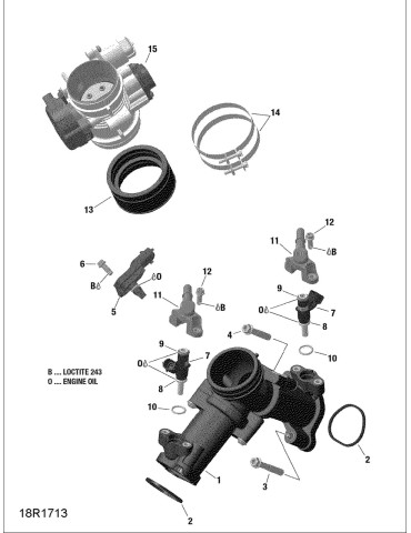 THROTTLE BODY ASS Y – 420685325