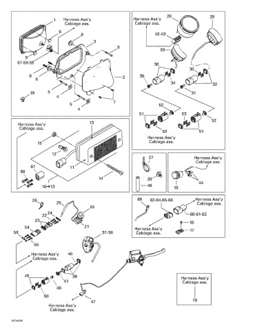 CABLAGE ASS.   *HARNESS-ASSY. – 710000200