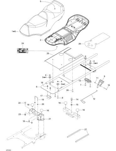 SEAT ASSY. – 708000256