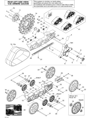 REAR TRACK WITH STUDS – 715500329