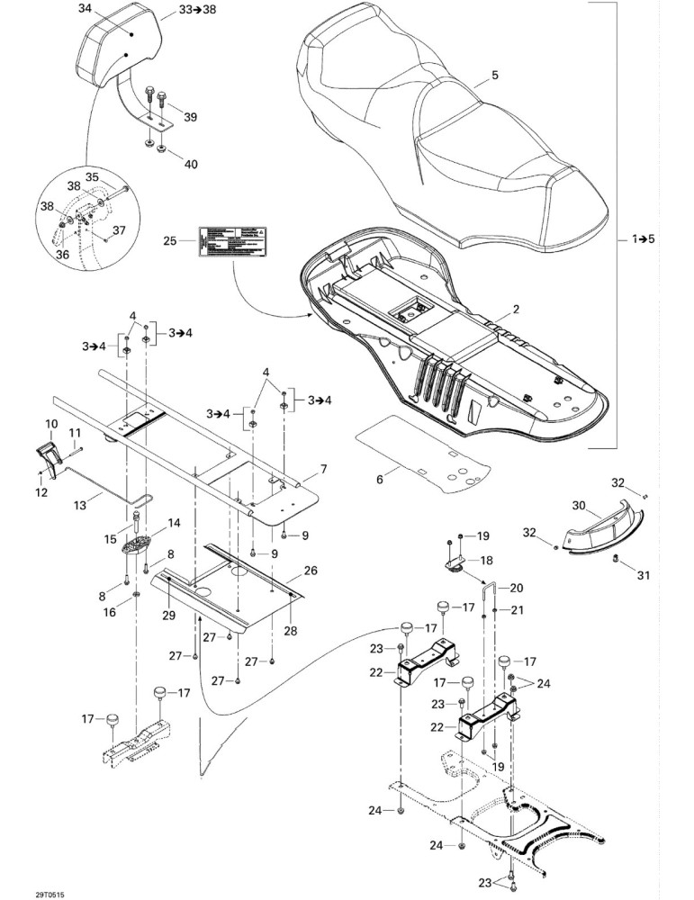 SEAT ASS Y – 708000400