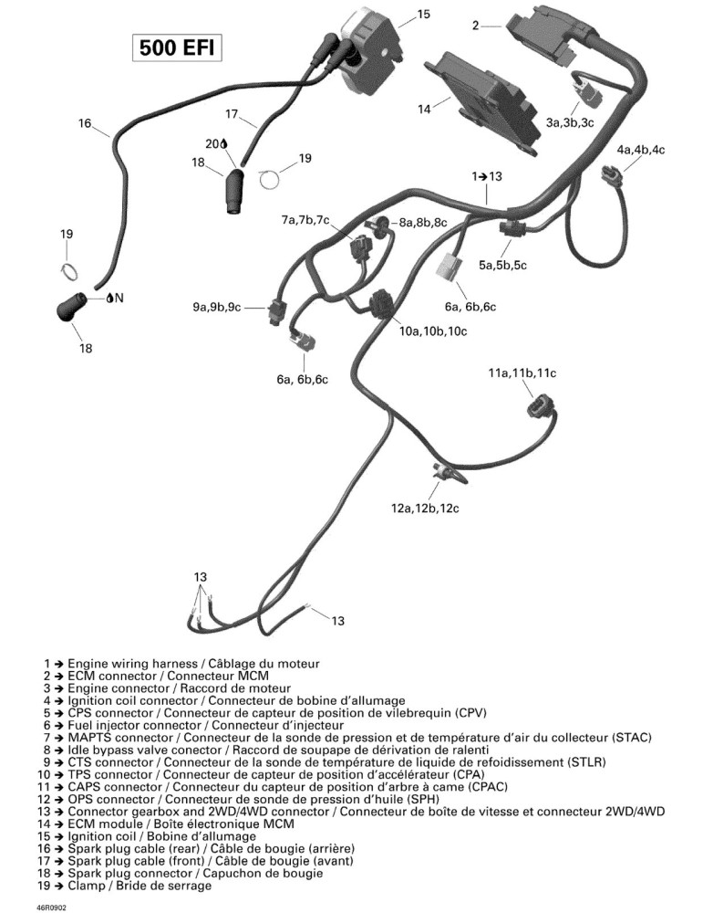 ENGINE WIRING HARNESS – 420664229