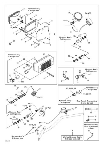 CABLAGE ASS.   *HARNESS-ASSY. – 710000165