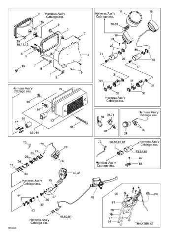 CABLAGE ASS.   *HARNESS-ASSY. – 710000105