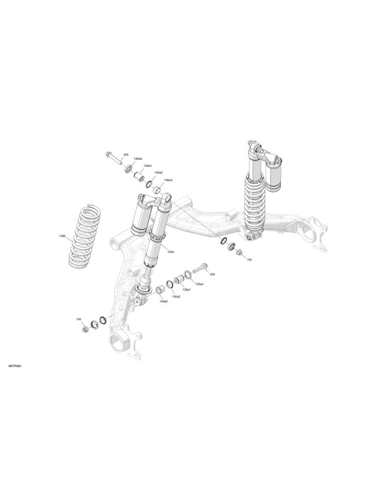 SHOCK ABSORBER REAR – 706004493