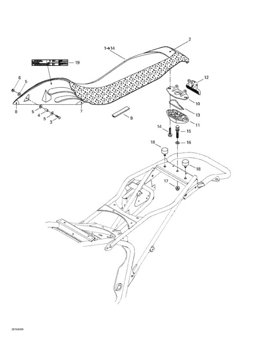 SIEGE ASSEMBLE *SEAT ASSEMBLY – 708000114