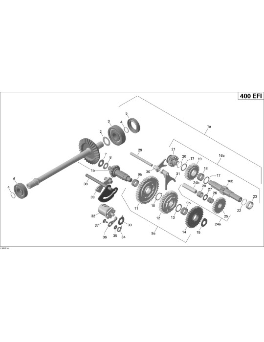 BEVEL GEAR ASS-Y – 420635555 / 420635556