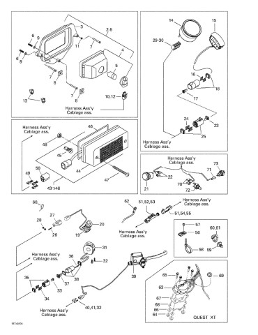 CABLAGE ASS.   *HARNESS-ASSY. – 710000145