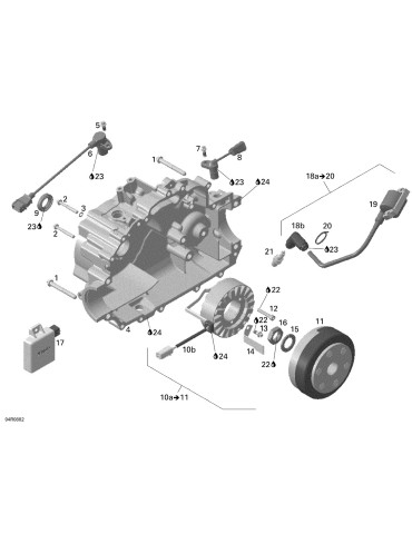 MAGNETO FLYWHEEL – 420684045