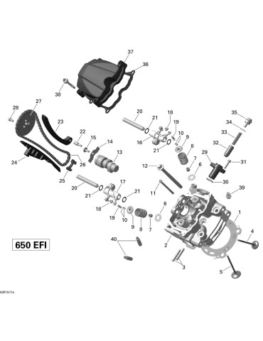 CYLINDER HEAD ASS Y – 420623940