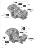LH REAR FENDER KIT, CAMO – 715001527