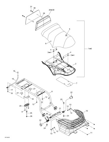 SIEGE ASSEMBLE *SEAT ASSEMBLY – 708000235