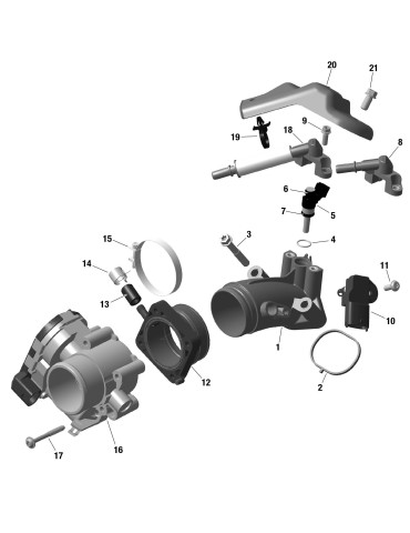 THROTTLE BODY – 420893149
