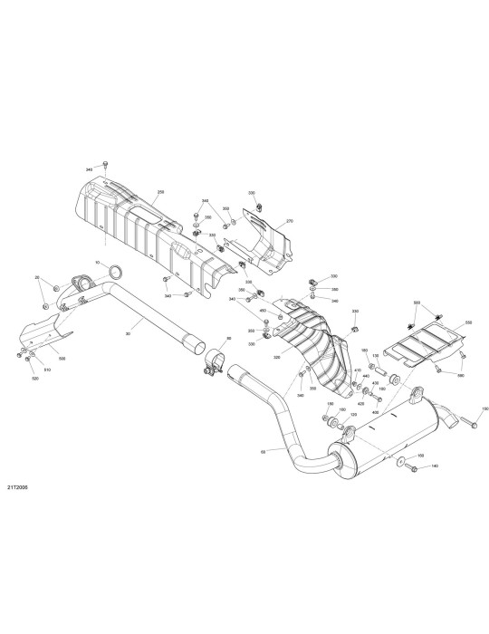 EXHAUST MUFFLER – 707601392