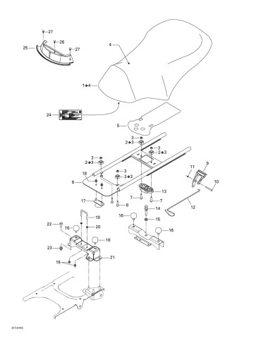 SIEGE ASSEMBLE *SEAT ASSEMBLY – 708000238