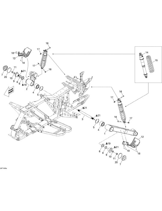 REAR SHOCK – 706000883
