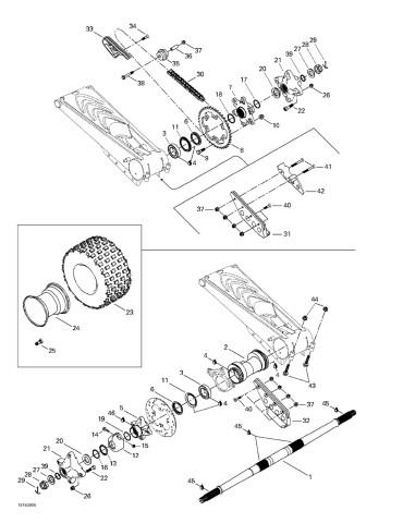ARBRE ENTRAIN. *AXLE-DRIVE – 705500051