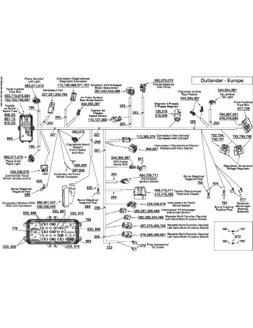 MAIN HARNESS ASS Y – 710001506