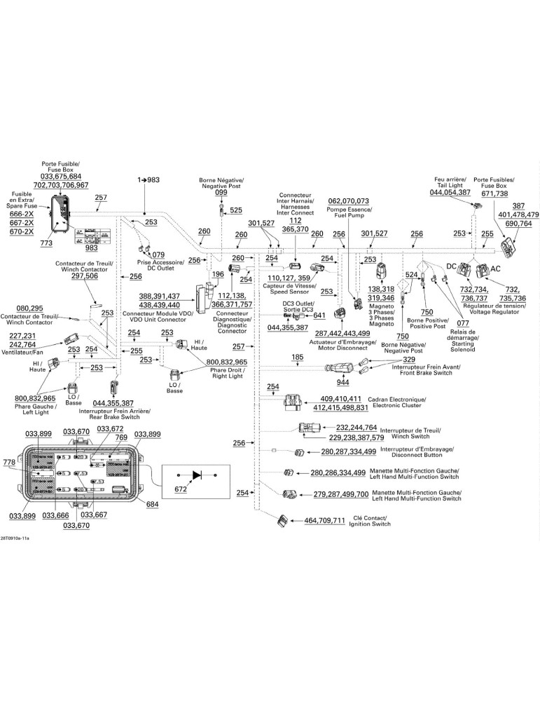 WIRING HARNESS ASS Y – 710001360