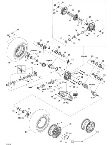 LH CV JOINT – 705500726