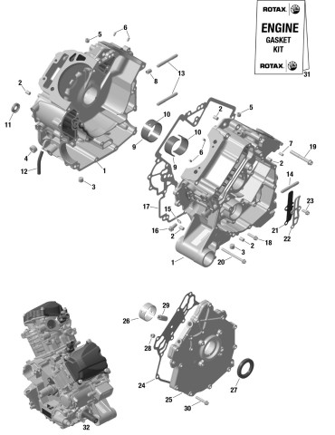 GASKET SET – 420684167