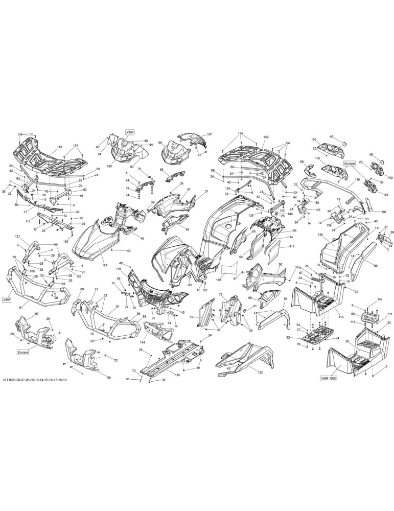 DEEP PEWTER RH FRONT FENDER KIT – 715002853
