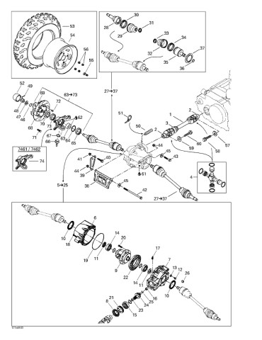 ENS.JOINT HOMO*CV JOINT RH. – 703500021