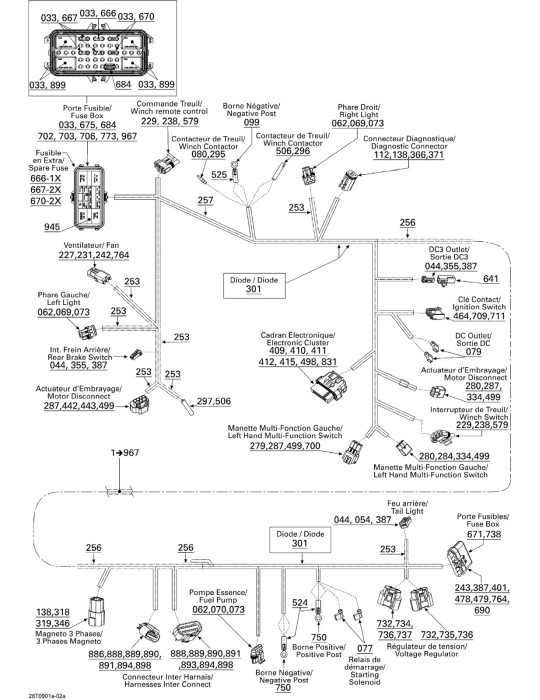 WIRING HARNESS MAIN – 710001501