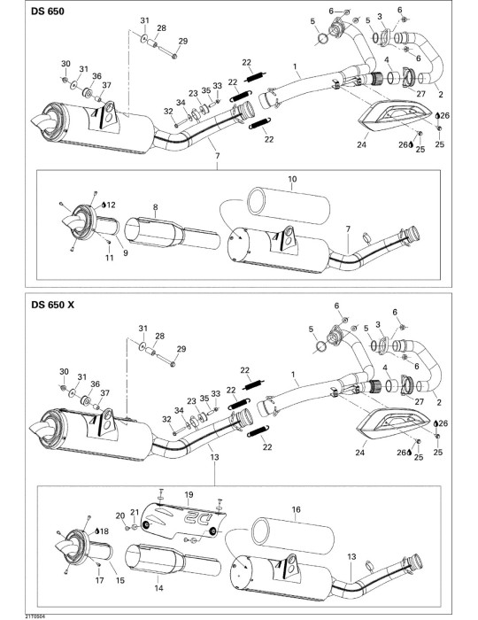 TUNED PIPE – 707600065