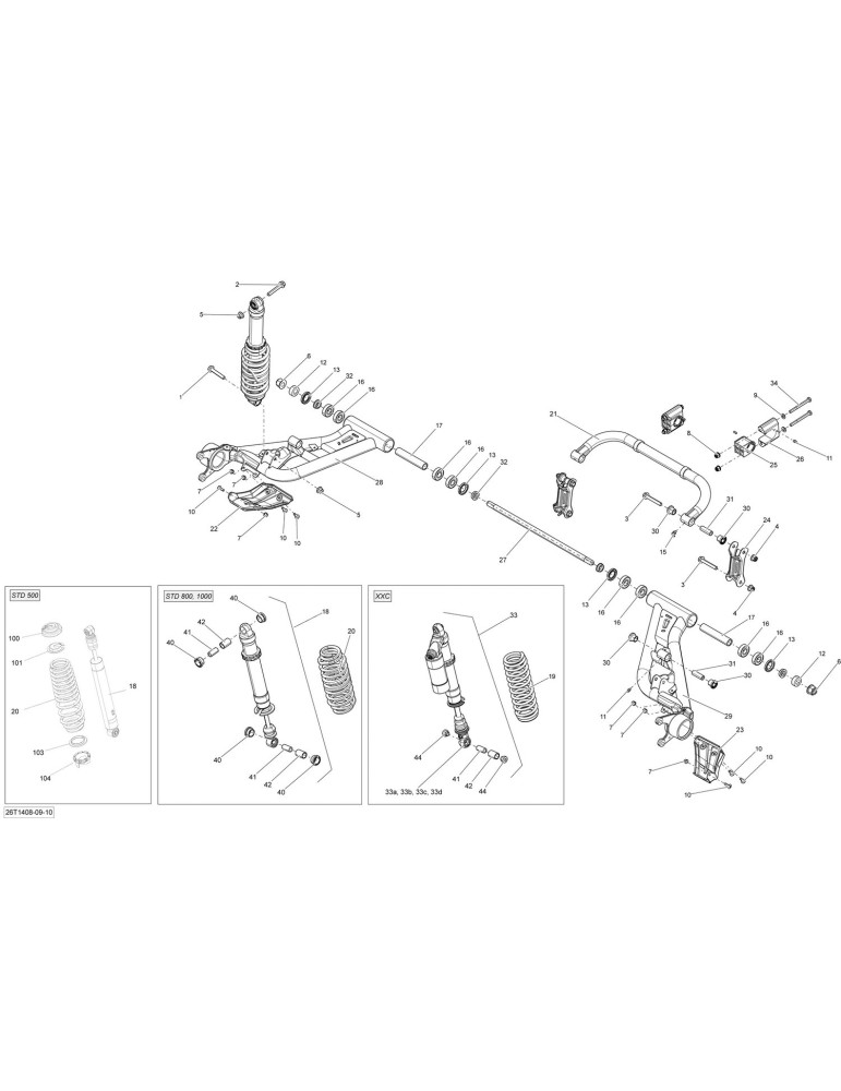 REAR SHOCK – 706000864