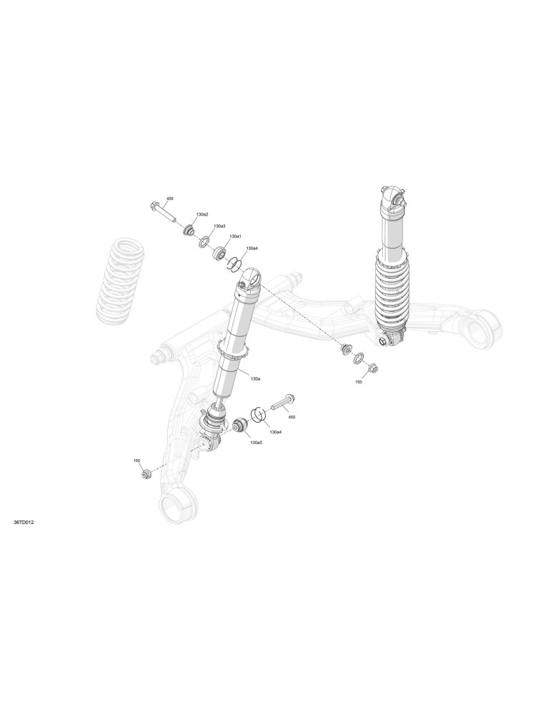 SHOCK ABSORBER REAR – 706004851