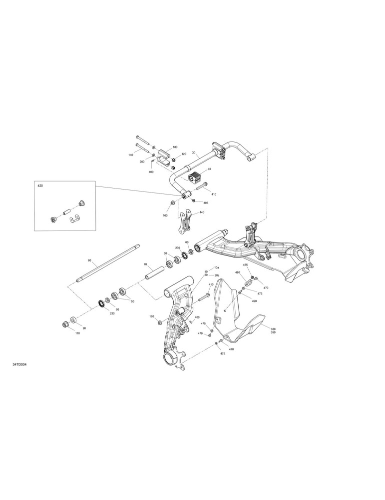 ARM_SWING REAR R B-389 – 706004915