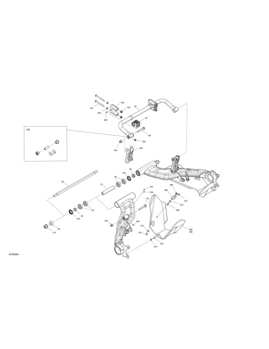 ARM_SWING REAR R B-389 – 706004915