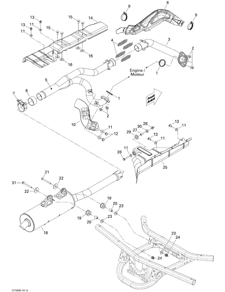 MUFFLER – 707600499 / 707600575