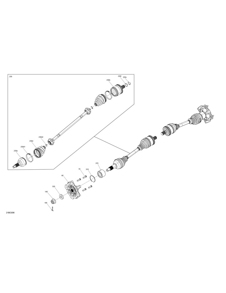 PLUNGING JOINT – 715900610