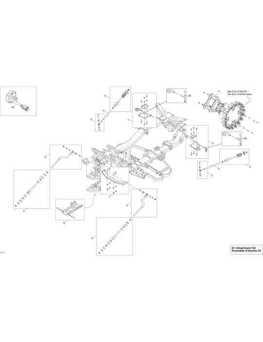 REAR TRANSVERSAL ATTACHMENT G1 – 715001617