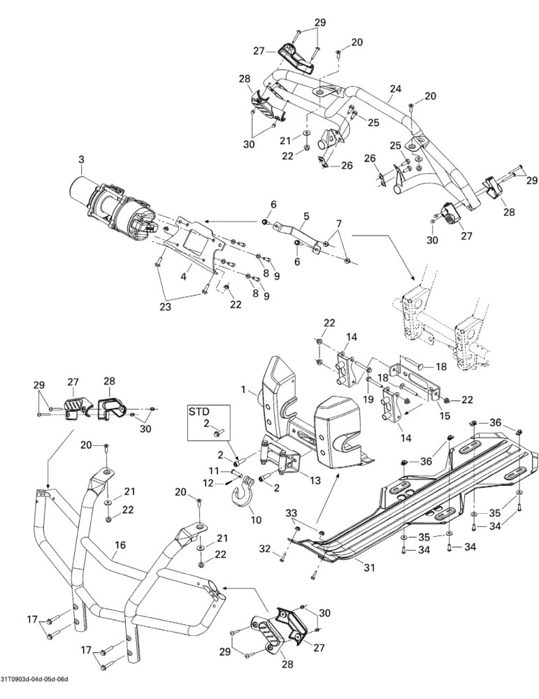 FRONT BUMPER – 705002677
